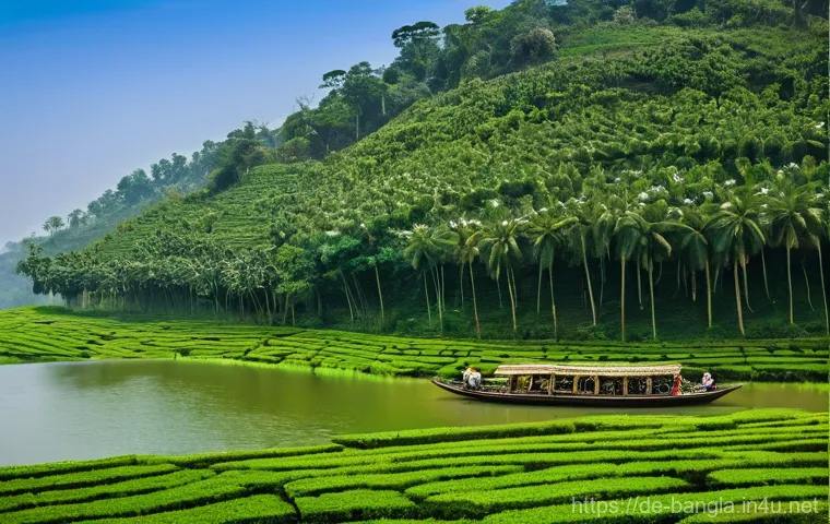 방글라데시 국경 지역 여행 - **Prompt:** A heartwarming scene depicting an intergenerational gathering of indigenous people, perh...